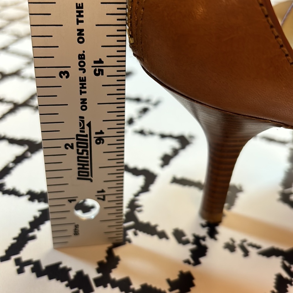 MICHAEL KORS Women's Brown Leather  Strappy Heeled Sandals - US Size 8.5 M - EUC - Picture 15 of 15